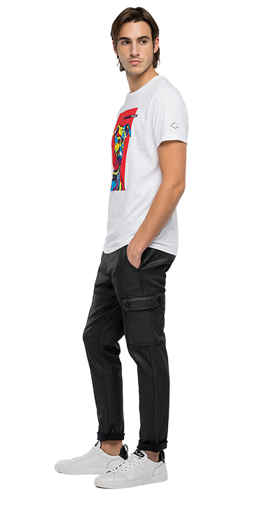 ベーシックジャージー DogプリントTシャツ 詳細画像